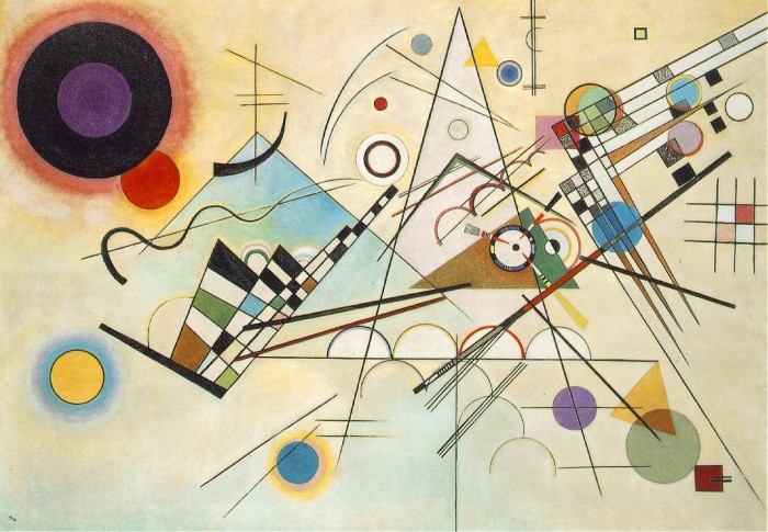 composition no.8 by Kandinsky